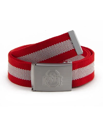 Men's Ohio State Buckeyes Fabric Belt