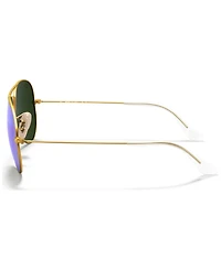 Ray-Ban Sunglasses, RB3025 Aviator Mirror