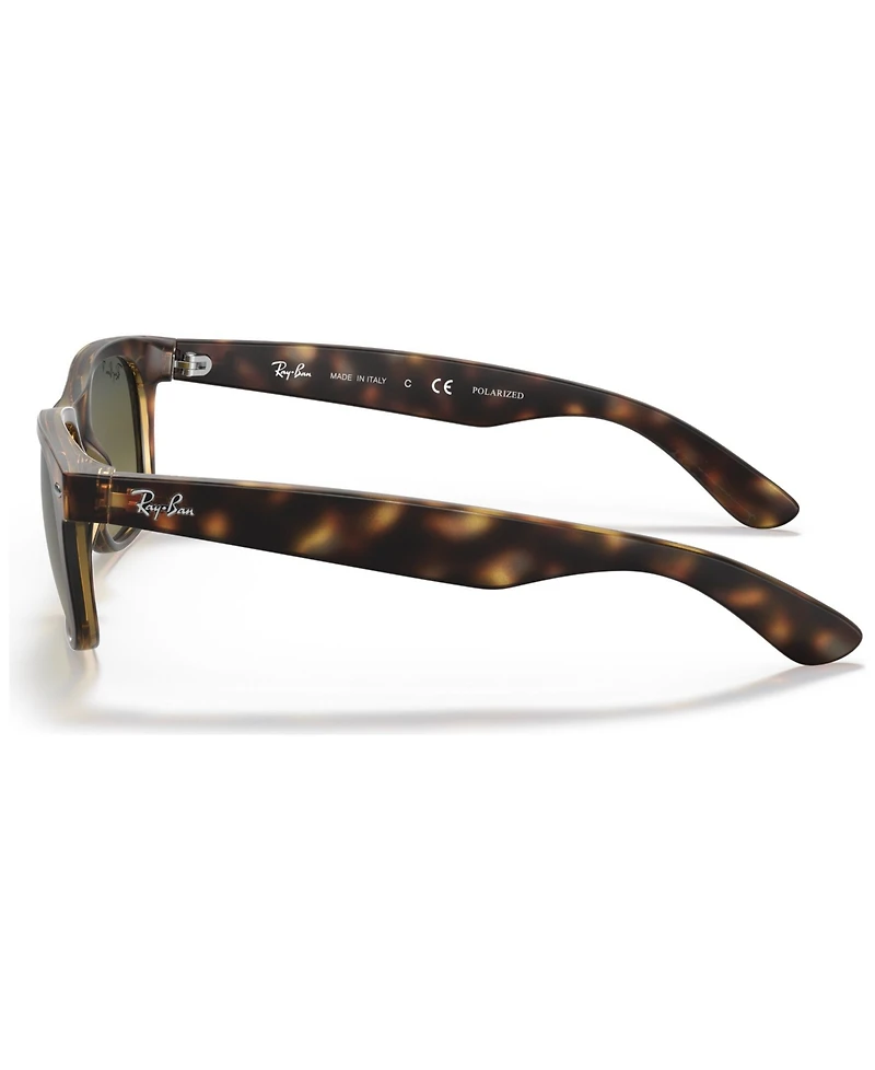 Ray-Ban Unisex Polarized Sunglasses, RB2132 New Wayfarer