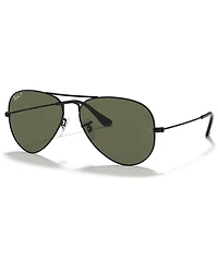 Ray-Ban Unisex Polarized Aviator Classic Sunglasses, RB3025