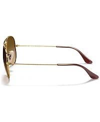 Ray-Ban Unisex Polarized Aviator Classic Sunglasses, RB3025