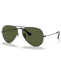 Ray-Ban Unisex Polarized Aviator Classic Sunglasses, RB3025