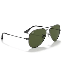 Ray-Ban Unisex Polarized Aviator Classic Sunglasses, RB3025