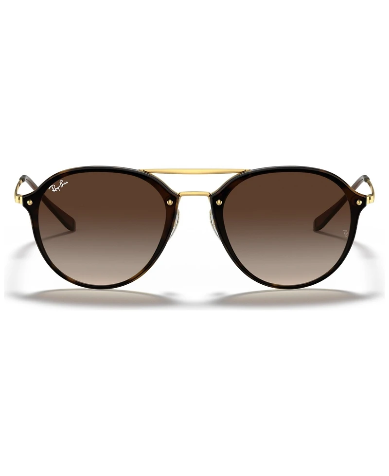 Ray-Ban Unisex Sunglasses, RB4292N 62 Blaze Double Bridge - Brown