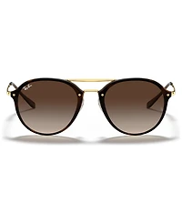 Ray-Ban Unisex Sunglasses, RB4292N 62 Blaze Double Bridge - Brown