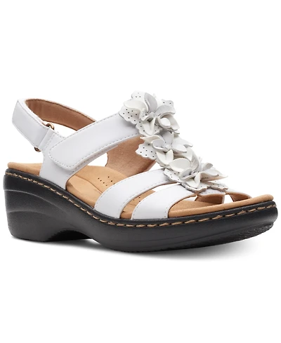 Clarks Women's Merliah Sheryl Embellished Slingback Sandals