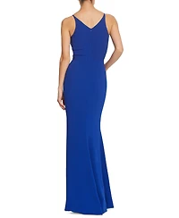Dress the Population Iris High-Slit Evening Gown
