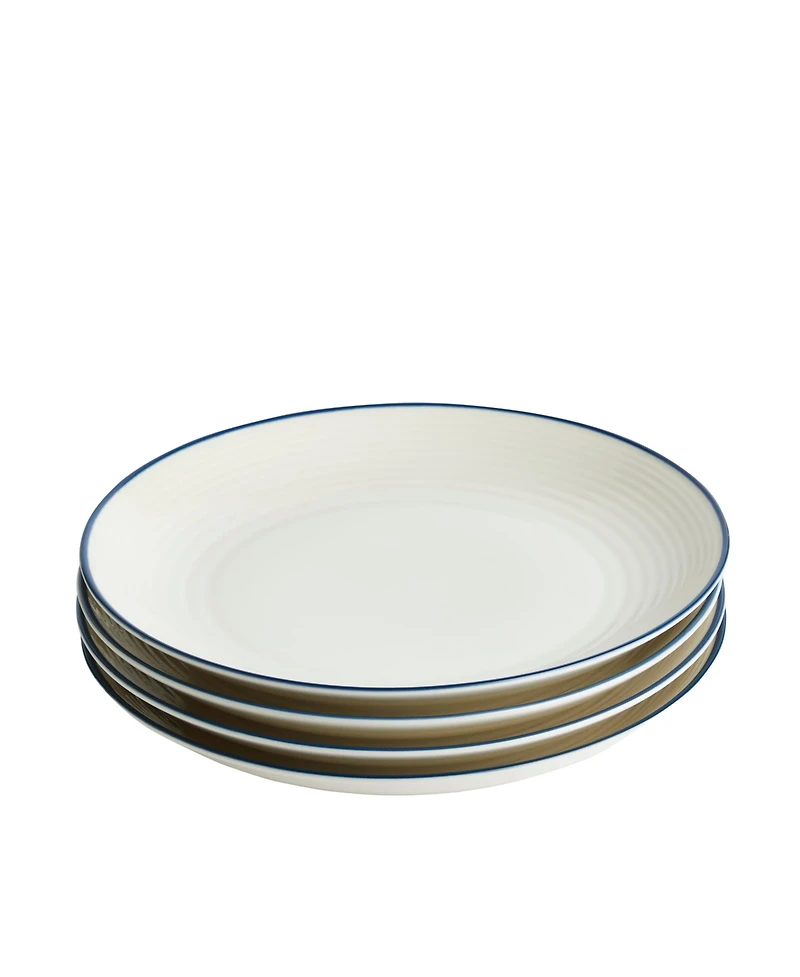 Royal Doulton Maze Denim Line Plate, Set of 4