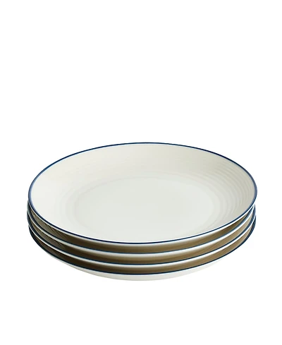 Royal Doulton Maze Denim Line Plate, Set of 4