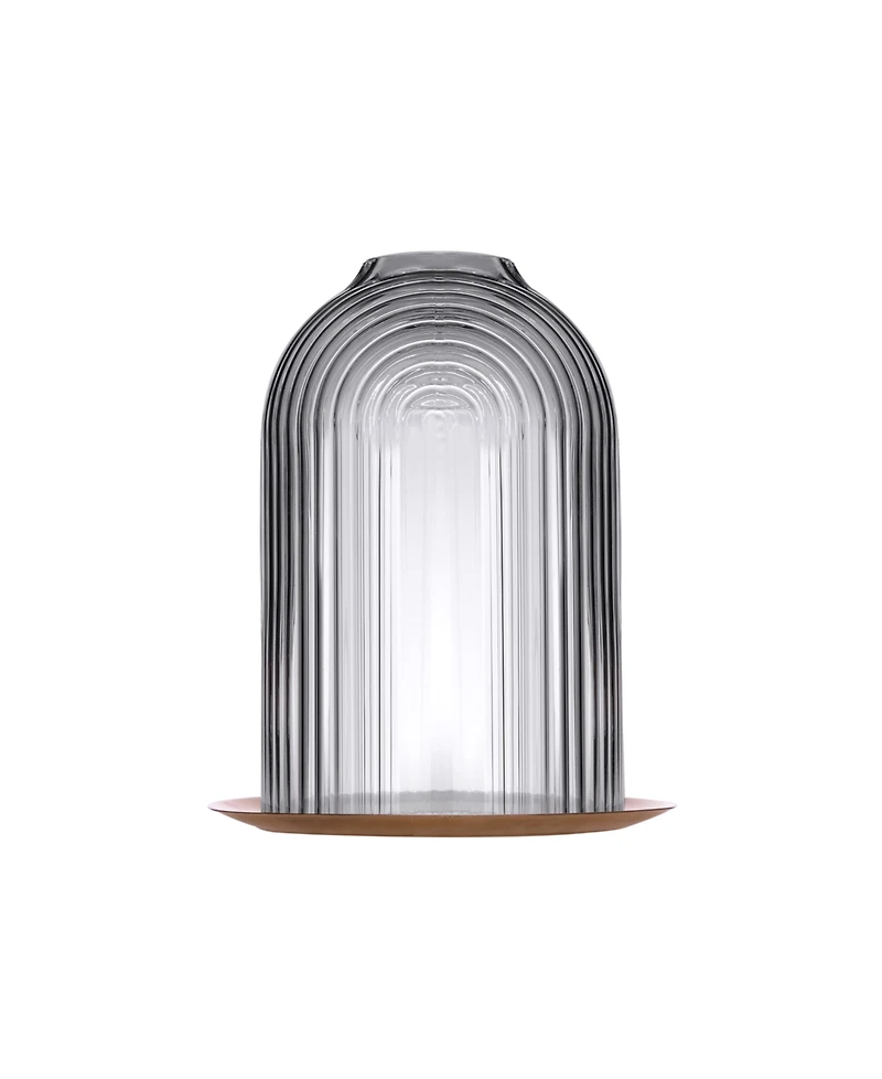Nude Glass Ilo Candle Holder, Large