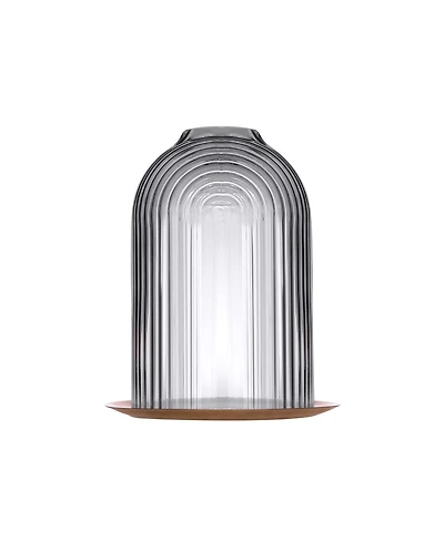Nude Glass Ilo Candle Holder, Large
