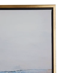 Rosemary Lane Canvas Landscape Framed Wall Art with Gold-Tone Frame Set of 3, 20" x 39"