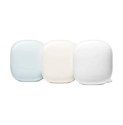 Google Wifi Pro 6e AX5400 Mesh Router - 3 Pack - Multi-Color