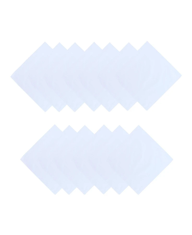 Trafalgar Men's Baker's Dozen Cotton Handkerchiefs (13 Pack)