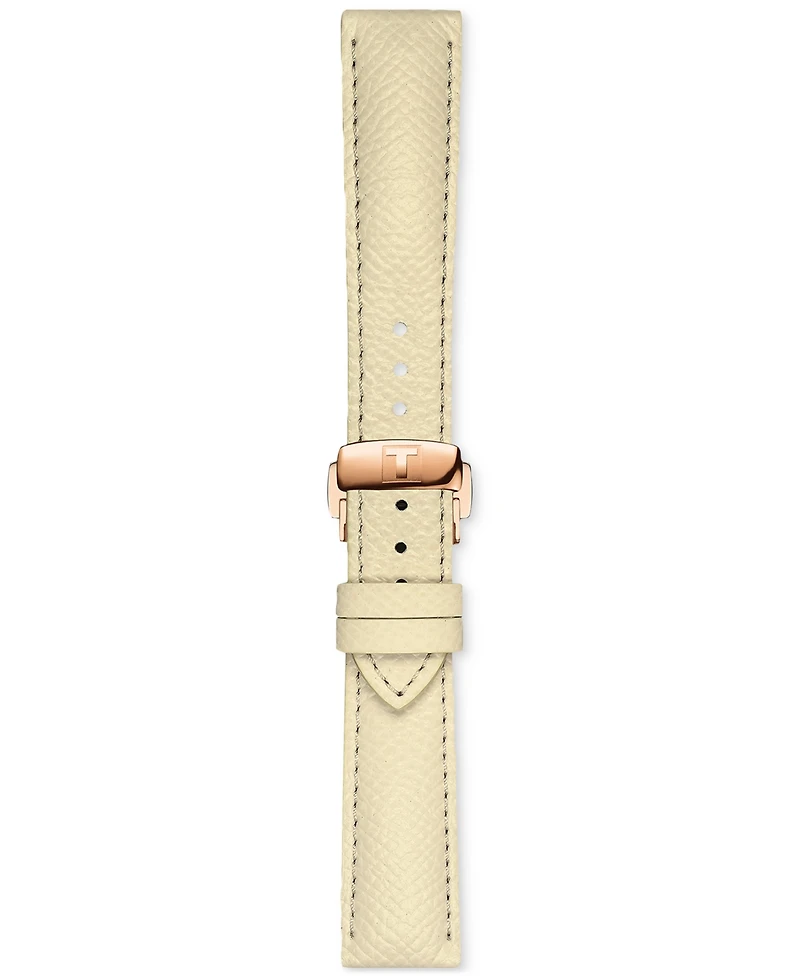 Tissot Women's Swiss Automatic Chemin des Tourelles Powermatic 80 Leather Strap Watch 34mm