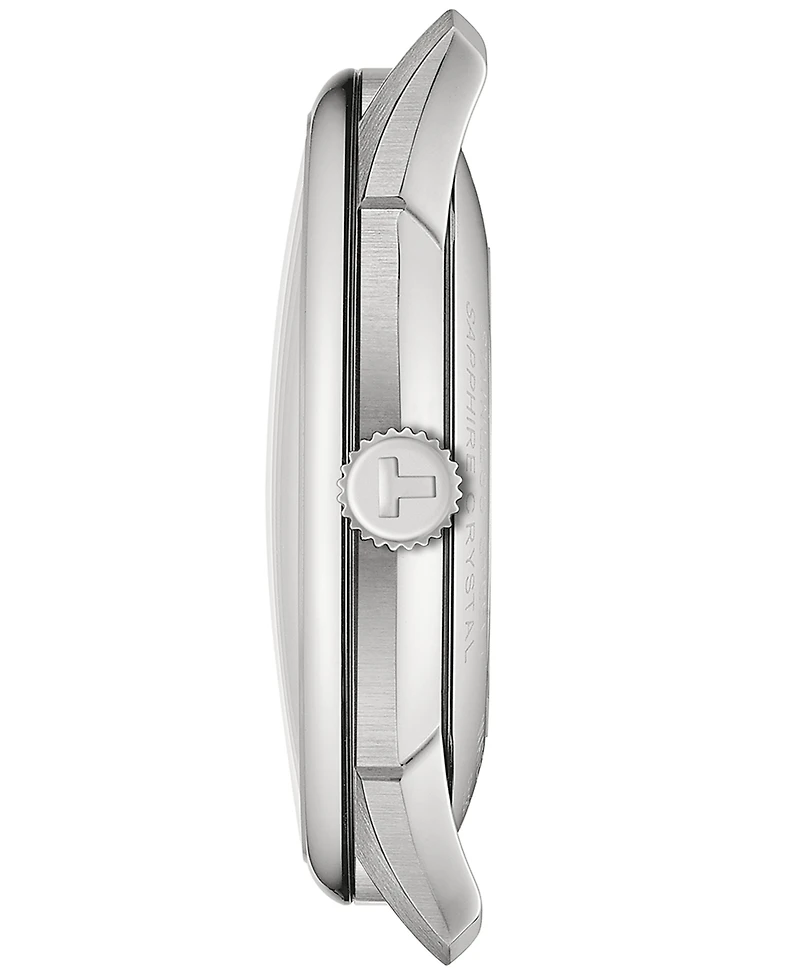 Tissot Men's Swiss Automatic Chemin des Tourelles Powermatic 80 Stainless Steel Bracelet Watch 42mm
