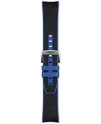 Tissot Men's Swiss Chronograph Seastar 1000 Black Textile Strap Watch 46mm