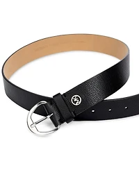 Michael Kors Women's 38 Mm Pebble Belt