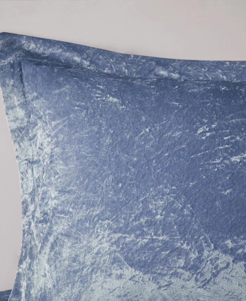 Intelligent Design Felicia Velvet 4-Piece Duvet Cover Set, Full/Queen