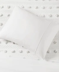 Intelligent Design Lucy Clip Jacquard Duvet Cover Set
