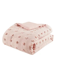 Intelligent Design Lucy Clip Jacquard 3-Piece Comforter Set