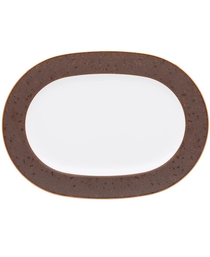 Noritake Tozan Oval Platter, 14"