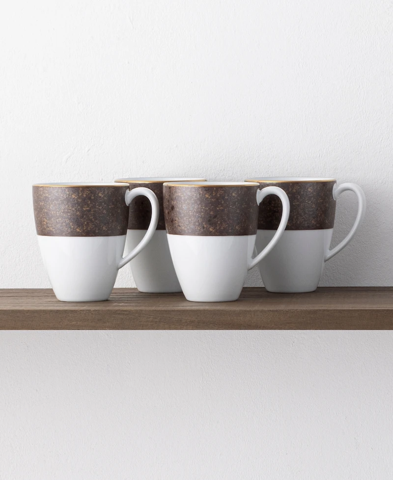 Noritake Tozan 4 Piece Mug Set , Service for 4