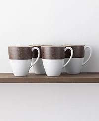 Noritake Tozan 4 Piece Mug Set , Service for 4