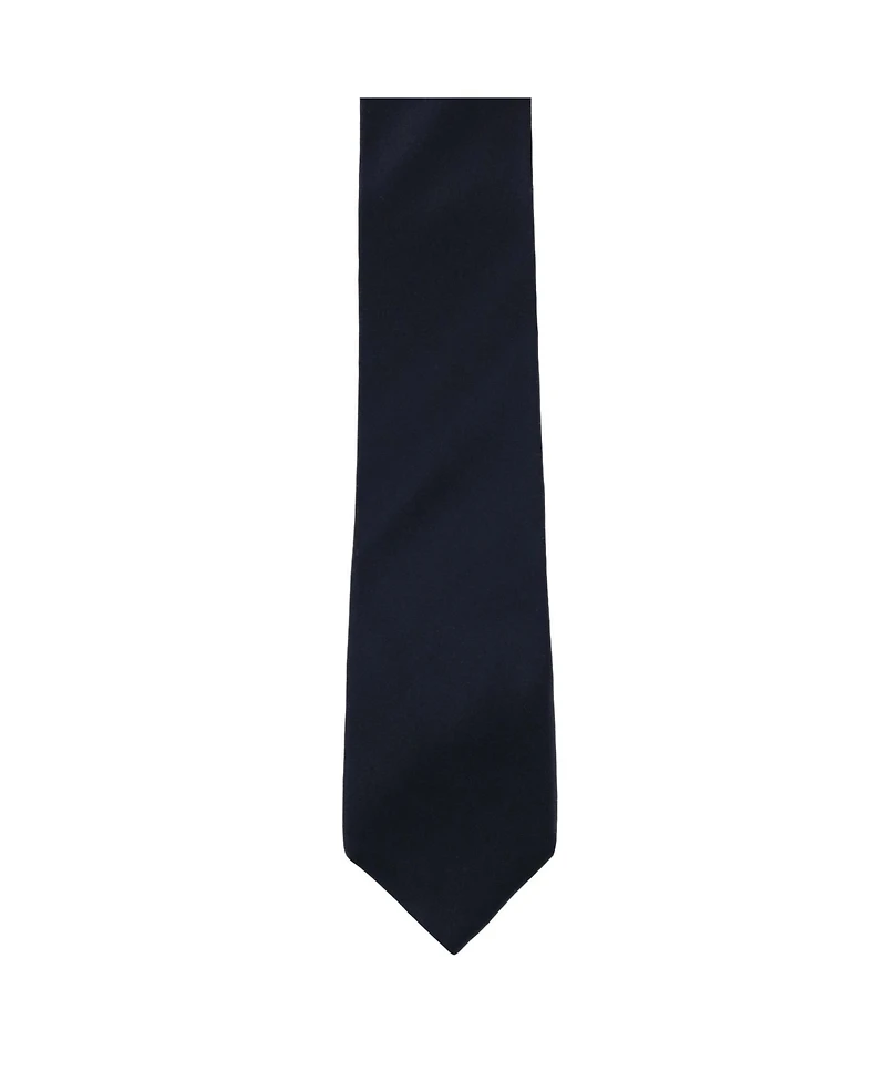Trafalgar Men's Sutton Solid Color Silk Necktie