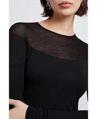Marcella Plus Size Pearl Top