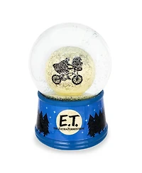 E.t. The Extra-Terrestrial Bike Moon 6-Inch Snow Globe with Swirling Glitter Display Piece