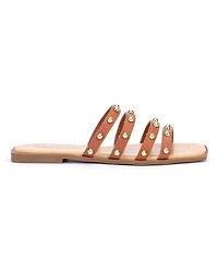 Olivia Miller Women's Heidi Stud Sandals