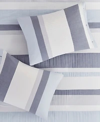 Madison Park Allegany 3 Piece Jacquard Duvet Cover Set, King/California King