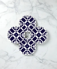 kate spade new york Elegant Geo Accent Plates, Set of 4