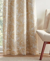 Tommy Hilfiger Tropical Floral Grommet Room Darkening 2-Piece Curtain Panel