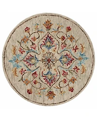 Lr Home Sweet Sinuo-102 4' x 4' Round Area Rug