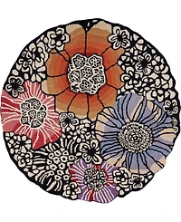 Lr Home Sweet Sinuo-106 4' x 4' Round Area Rug