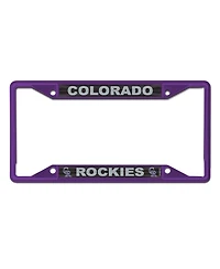 Wincraft Colorado Rockies Chrome Color License Plate Frame