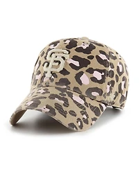 Women's '47 Brand Khaki San Francisco Giants Bagheera Clean Up Adjustable Hat