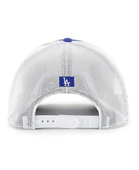 Men's '47 Brand Royal, White Los Angeles Dodgers Spring Training Burgess Trucker Snapback Hat