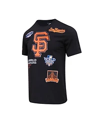 Men's Pro Standard Black San Francisco Giants Championship T-shirt