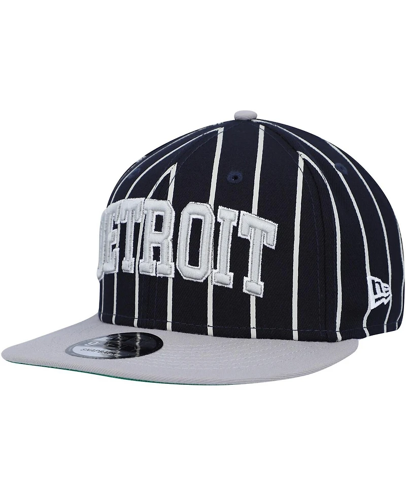 Men's New Era Navy, Gray Detroit Tigers City Arch 9FIFTY Snapback Hat