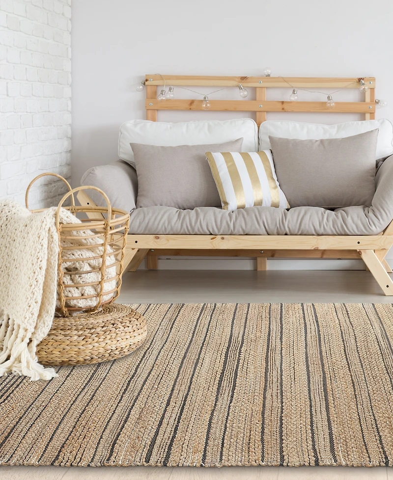 Lr Home Nancy Natur-387 7'9" x 9'9" Area Rug