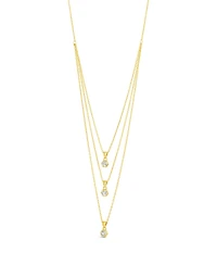 Sterling Forever Gia Layered Necklace