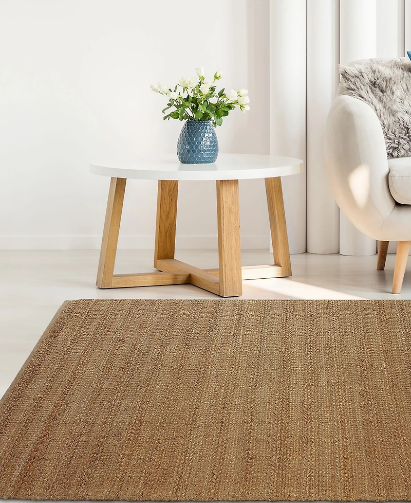 Lr Home Nancy Natur-389 7'9" x 9'9" Area Rug