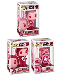 Funko Pop Star Wars Valentines Season 3 Collectors Set