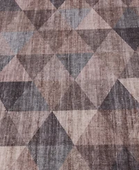 Mink Home Velvet Touch Washable Mar-001 5' x 7' Area Rug