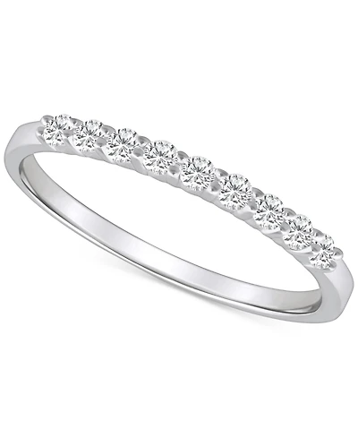Diamond Wedding Band (1/4 ct. t.w.) 14k Gold