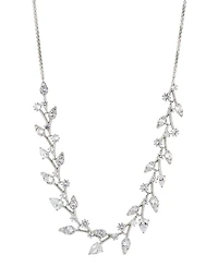 Eliot Danori Cubic Zirconia Adjustable Frontal Necklace