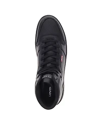 Levi's Men's Drive High Top Faux-Leather Lace-Up Sneakers
